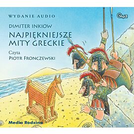 Najpiękniejsze mity greckie Mp3 (audiobook CD)