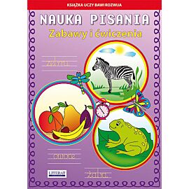 Nauka pisania. Zabawy i ćwiczenia. Zebra