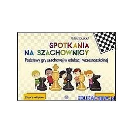 Spotkania na szachownicy Karty pracy Zeszyt z naklejkami