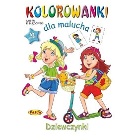 Dziewczynki. Kolorowanki dla malucha