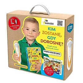 Mówiąca książka interaktywna "Kim zostanę, gdy dorosnę?" z piórem KAKADU