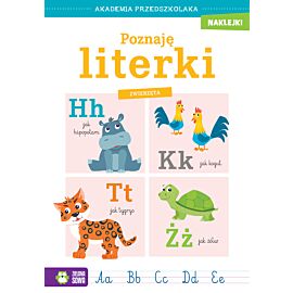 Akademia przedszkolaka. Poznaję literki. Zwierzęta