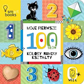 MOJE PIERWSZE 100 SŁÓW. Kolory, numery, kształty. 0+ WYD.2