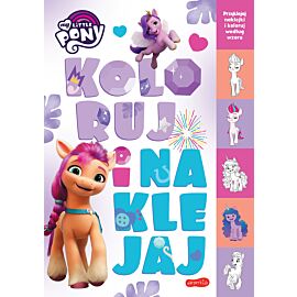 My Little Pony. Koloruj i naklejaj. Wydanie filmowe