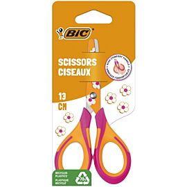 Nożyczki Bic Comfort Decor 13cm blister 1szt.mix