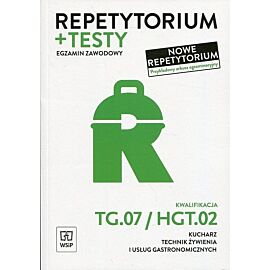 Repetytorium i testy egzaminacyjne Kwalifikacja TG.07/HGT.02 Egzamin zawodowy