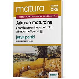 Matura 2026 Język polski Arkusze maturalne Zakres rozszerzony
