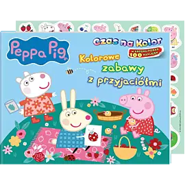 Peppa Pig. Czas na kolor. Kolorowe zabawy z przyjaciółmi
