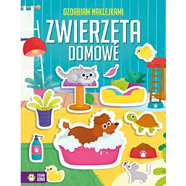 Ozdabiam naklejkami. Zwierzęta domowe