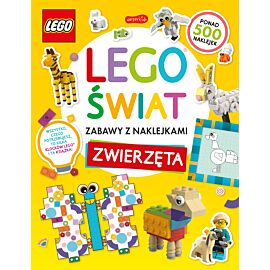 LEGO® świat. Zabawy z naklejkami. Zwierzęta