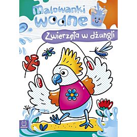 Malowanki wodne. Zwierzęta w dżungli