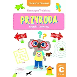 Edukacja domowa. Przyroda zygzaki i labirynty. Poziom C (5-6 lat)