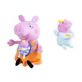 Maskotka Świnka Peppa Mama z Evi 33cm