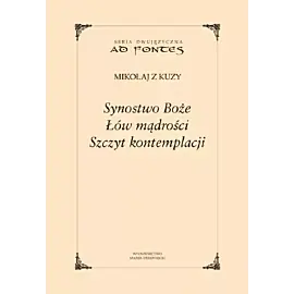 Synostwo Boże Łów mądrości Szczyt kontemplacji