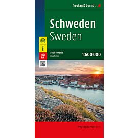 Mapa Szwecja 1:600 000