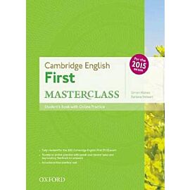 Cambridge English First Masterclass SB & Online Practice PK 2015