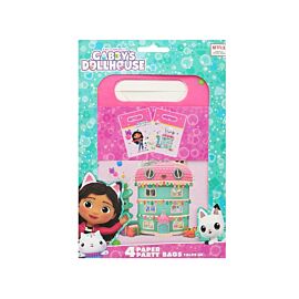 Torebki papierowe Gabby's Dollhouse 4szt.