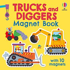 Trucks and Diggers Magnet Book