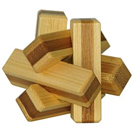 Łamigłówka 3D Bamboo Firewood poziom 2/4