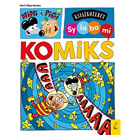 Książkożercy. Komiks sylabowy. Mimi i Pigi. Misja kosmos