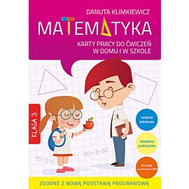 Matematyka 3 Karty pracy do ćwiczeń w domu i w szkole