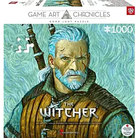 Puzzle 1000 Wiedźmin: Geralt & Vincent van Gogh