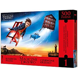 Magiczne Drzewo. Czerwone krzesło. Puzzle