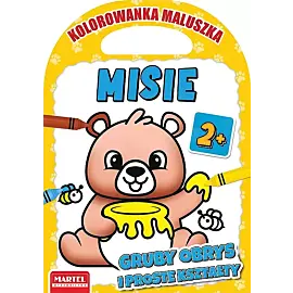 Misie. Kolorowanka maluszka
