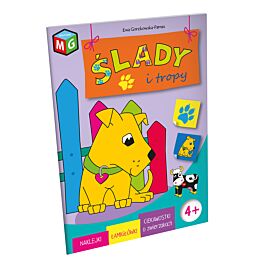Ślady i tropy kolorowanka