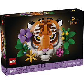 LEGO Art Kolekcja zwierząt Tygrys 31217