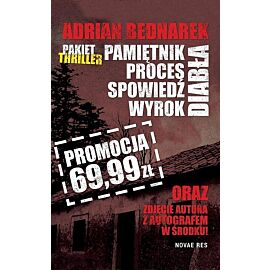 Pakiet Pamiętnik diabła Proces diabła Spowiedź diabła Wyrok diabła - ze zdjęciem i autografem au