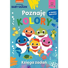 Baby Shark. Poznaję kolory. Księga zadań
