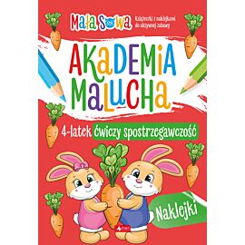 Akademia malucha. 4latek ćwiczy spostrzegawczość