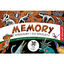 Memory. Dinozaury i ich szkielety