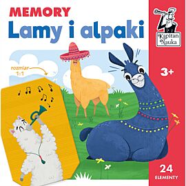 Lamy i alpaki. Memory. Kapitan Nauka