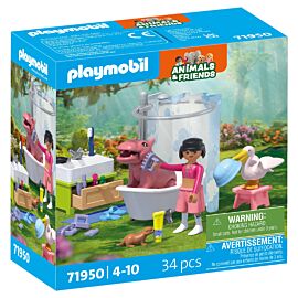 Playmobil Zwierzęta w kąpieli 71950