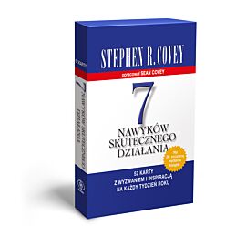 7 nawyków skutecznego działania. 52 karty z wyzwaniem i inspiracją na każdy tydzień roku