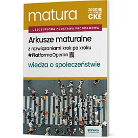 Matura 2026 Wiedza o społeczeństwie Arkusze maturalne Zakres rozszerzony