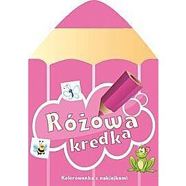 Różowa kredka