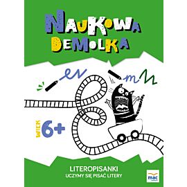 Literopisanki. Uczymy się pisać litery 6+