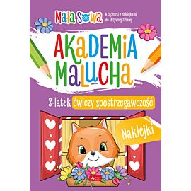 Akademia malucha. 3 latek ćwiczy spostrzegawczość