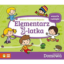 Elementarz 3-latka akademia domowa + naklejki