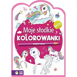 Moje słodkie kolorowanki Jednorożce