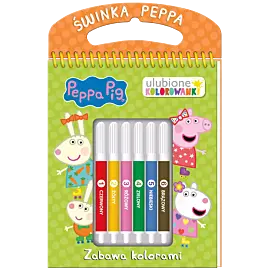 Peppa Pig. Ulubione kolorowanki 3. Zabawa kolorami