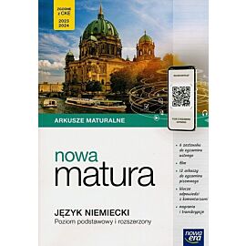 Arkusze Maturalne Nowa matura Język niemiecki poziom podstawowy i rozszerzony 2023/2024