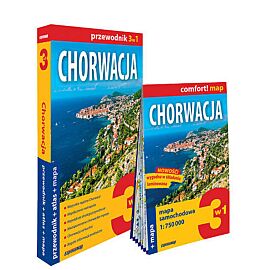 Chorwacja 3w1 przewodnik + atlas + mapa