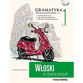 Włoski w tłumaczeniach gramatyka 1 poziom a1 + CD