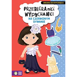 Przebieranki wypychanki. Na czerwonym dywanie