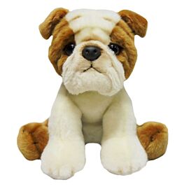 Maskotka Pies Bull dog 30cm 84404BU AN01