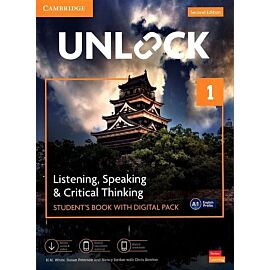 Unlock 1 Listening, Speaking & Critical Thinking Student's Book with Digital Pack